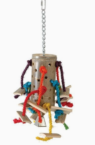 Bamboo Spider Bird Toy